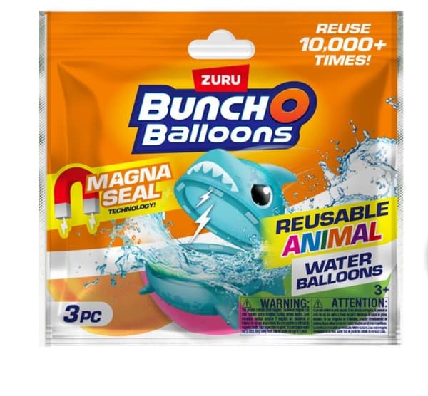 Bunch O 'Balloons Vandballoner med dyr, 3 stk (56713UQ1)