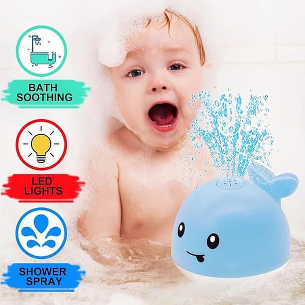 Vauvan kylpylelut, valaskylpylelujen sprinkleri