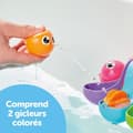 Miniatyrbild 6 av 6: 7-i-1 aktivitetsfågel - TOMY - Pedagogisk badleksak för baby - blå - 12 månader och uppåt