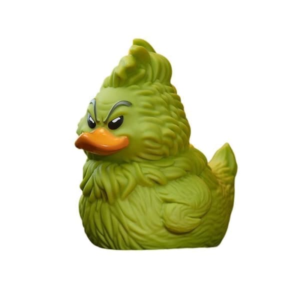TUBBZ Bath Duck - Dr. Seuss The Grinch - 9 cm - Flerfärgad, grå plast samlarleksak