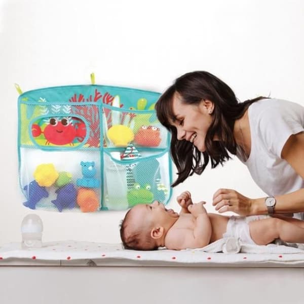 LUDI Bath Organizer - 3 förvaringsutrymmen för badrum