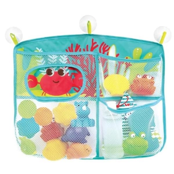LUDI Bath Organizer - 3 förvaringsutrymmen för badrum