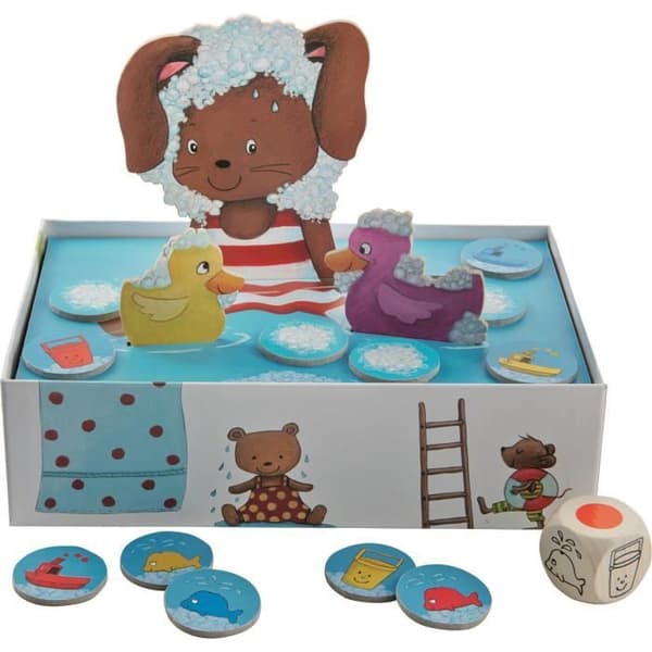 Minnes- och språkspel - HABA - My First Games - Dip Bath - 2 år och uppåt
