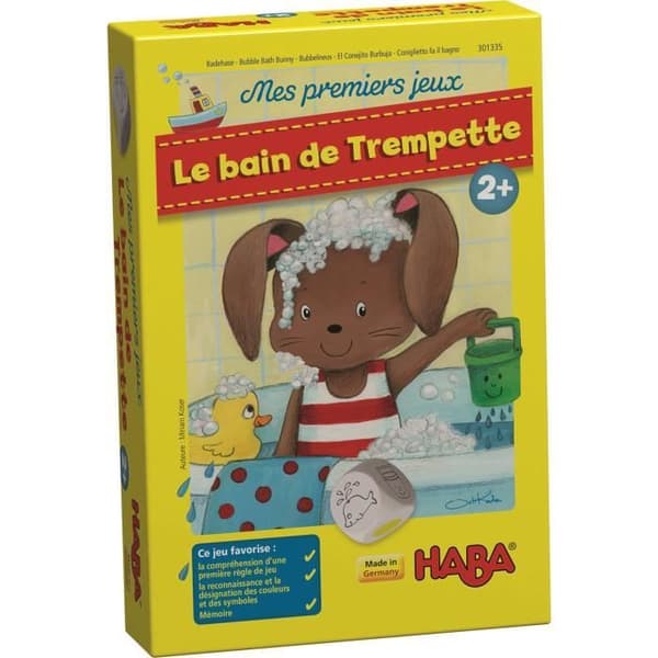 Minnes- och språkspel - HABA - My First Games - Dip Bath - 2 år och uppåt