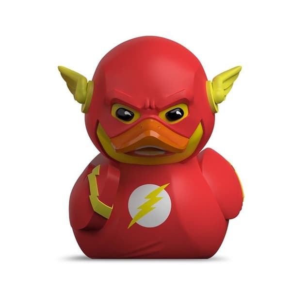 Samlarfigur - TUBBZ - Flash - Vinylgummi - 9 cm - Officiell DC Comics