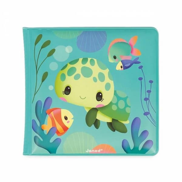 Magic Bath Book Life of Sea Turtles - JANOD - Badleksak - Från 10 månader