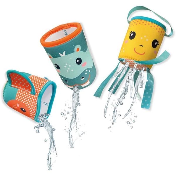 SES CREATIVE - Neopren badekopper - Blå - Stof - Unisex - Fra 6 måneder