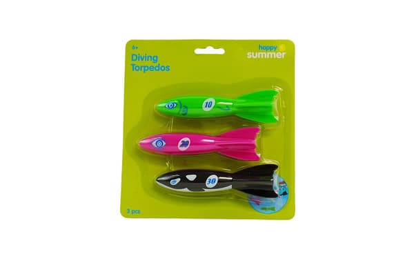Dykleksak Topedos 3-pack Happy Summer