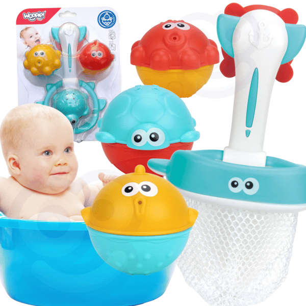 WOOPIE BABY Badesæt Fiskeri 4 Dele