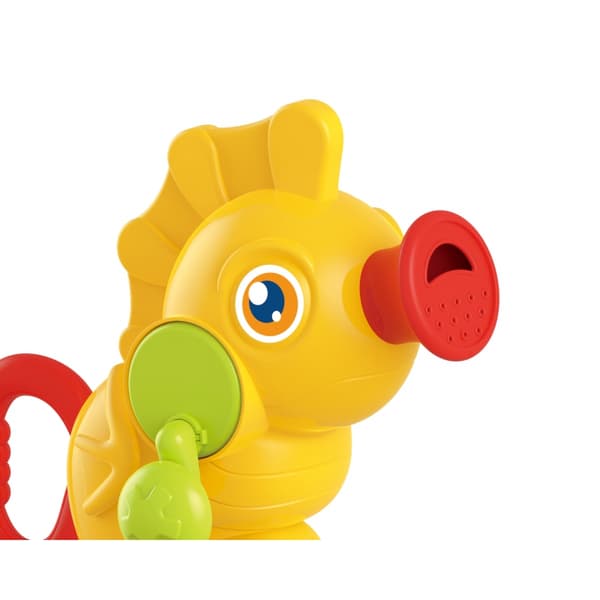 woopie baby bad legetøj vandpumpe søhest
