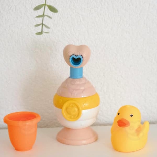 WOOPIE BABY Badelegetøj – Krus, And & Sæbedispenser - Pink