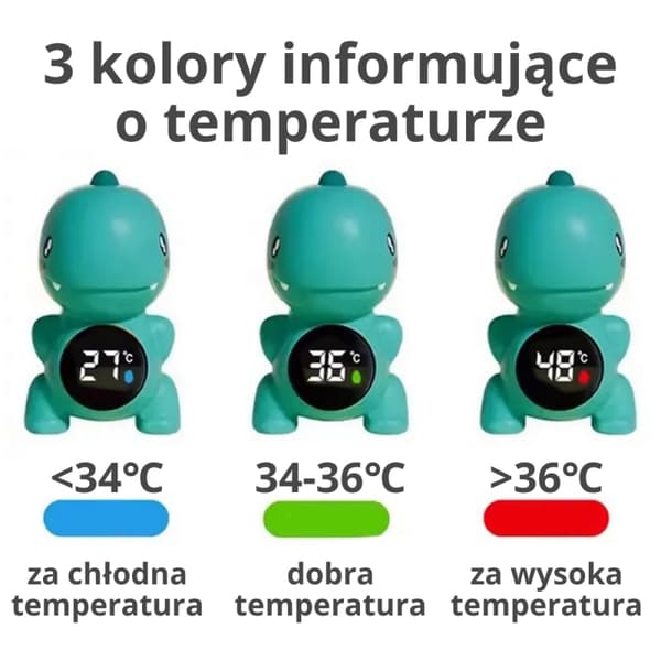 WOOPIE BABY Vattentermometer för Bad – Blå