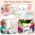 Miniatyrbild 8 av 10: Lollanda 3-Pack - Fidget Spinner med Sugkopp för Baby/Barn - Snurrande Leksak