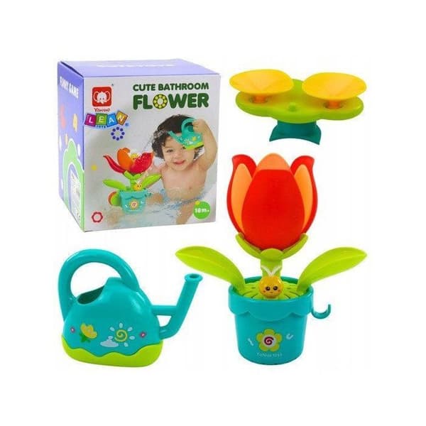 Badleksak Leantoys Interaktiv badleksak Blommarosor