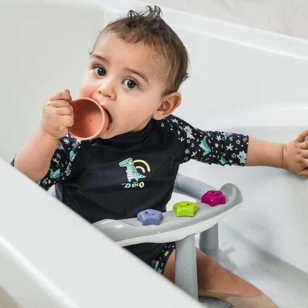 Badleksaker - THERMOBABY - Stapelbara - Färgglada och pedagogiska från 10 månader
