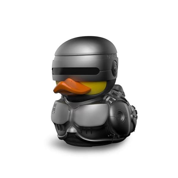 Numskull - Mini TUBBZ Badank Duck - Robocop - Alex Murphy (Badkar Edition) - 5cm