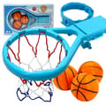 Miniatyrbillede 5 af 11: WOOPIE vand leg badelegetøj basketball kurv + bold sæt 2-i-1