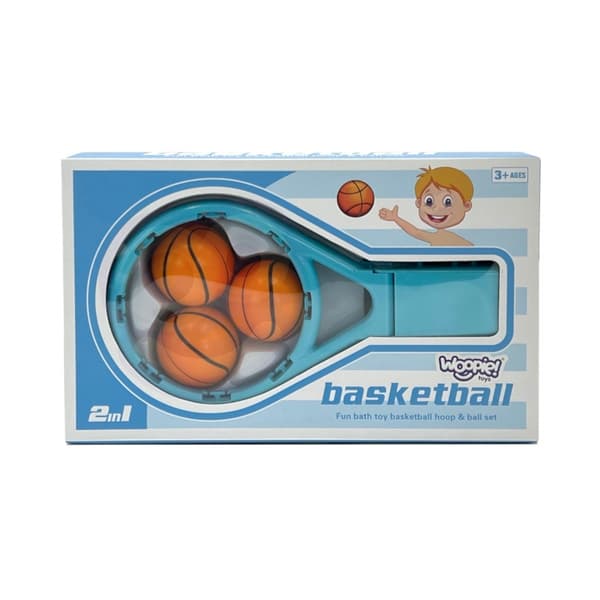 WOOPIE vand leg badelegetøj basketball kurv + bold sæt 2-i-1