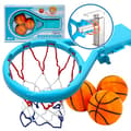 Miniatyrbillede 1 af 11: WOOPIE vand leg badelegetøj basketball kurv + bold sæt 2-i-1