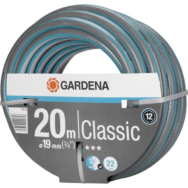 GARDENA 18022-20 19 mm 20 m 3/4-tums 1 st Grå, Blå Trädgårdsslang