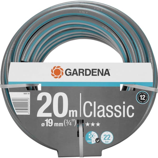 GARDENA 18022-20 19 mm 20 m 3/4-tums 1 st Grå, Blå Trädgårdsslang