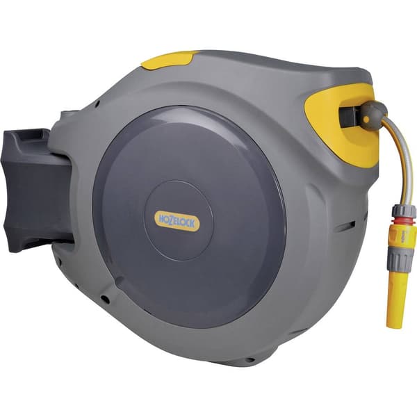 Hozelock Auto Reel 40 2595R0000 40 m 1 st Grå, Gul Slangupprullare