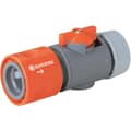 Miniatyrbild 1 av 3: GARDENA 00942-50 Plast Slangkoppling med reglerventil 13 mm Ø, Snabbkoppling