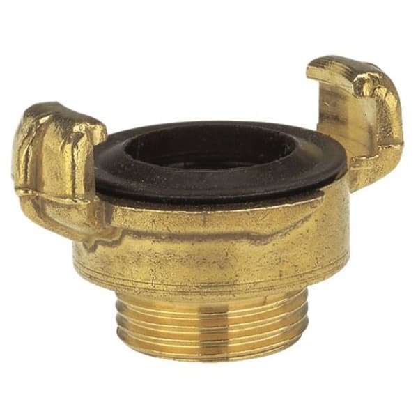 GARDENA 07112-20 Mässing Klokoppling-gängadapter M5 utg, 1/2 utv.