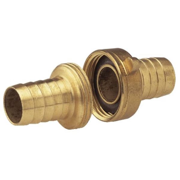 GARDENA 07152-20 Mässing Slangkoppling utv. 1 inv., 1 utv., 19 mm Ø