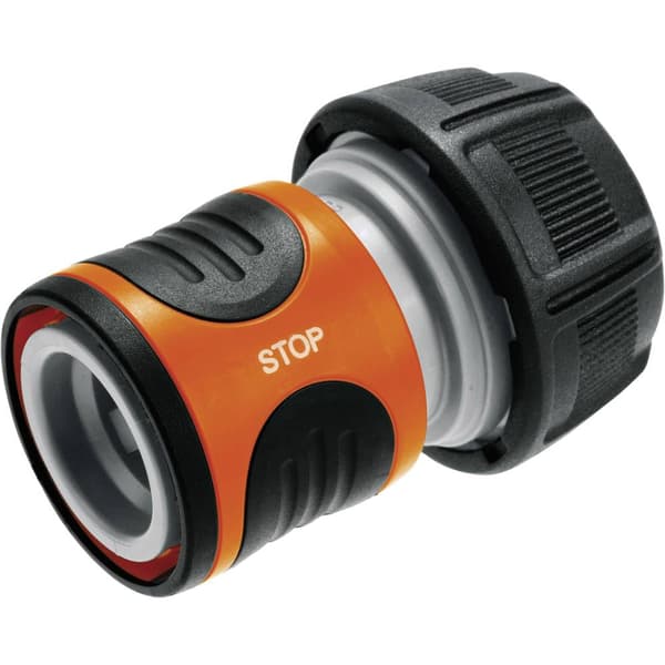 GARDENA 18214-50 GARDENA Wasserstop 19 mm (3/4) Plast Slangkoppling 19 mm Ø, Snabbkoppling Vattenstopp