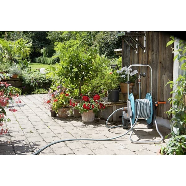 GARDENA GARDENA Anschlussgarnitur Classic 13 mm (1/2 Zoll), 1,5 m 18011-20 150 cm 1 set Grå, Turkos, Orange Trädgårdssl