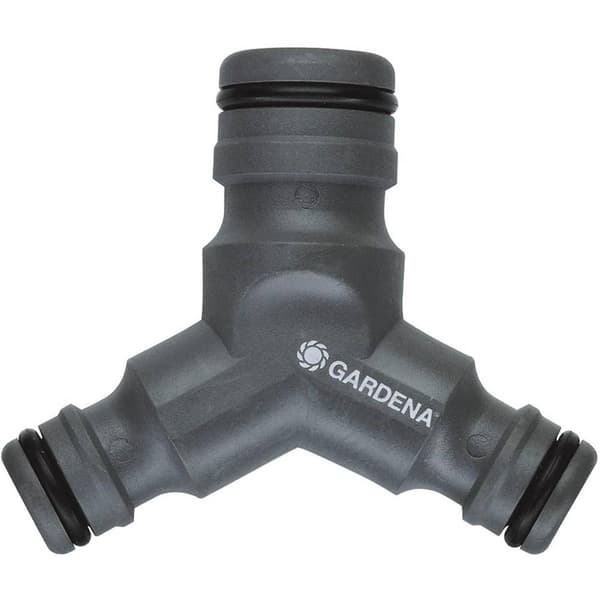 GARDENA 2834-20 Plast Y-reduceringskoppling Snabbkoppling Pro-system, Snabbkoppling