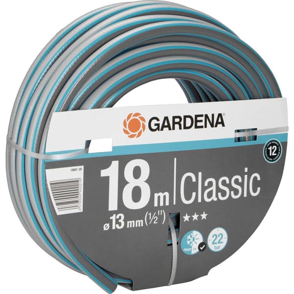 GARDENA 18001-20 13 mm 18 m 1/2 tum 1 st Grå, Blå Trädgårdsslang