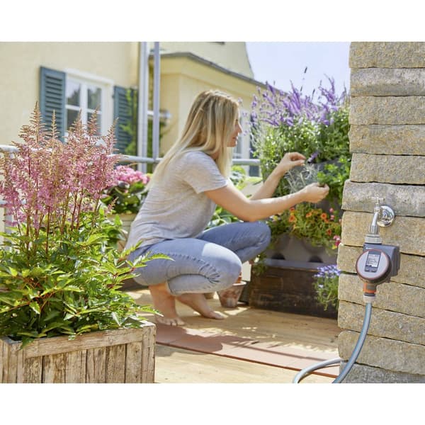 GARDENA GARDENA Bewässerungssteuerung Flex 01890-20 Bevattningsstyrning batteri
