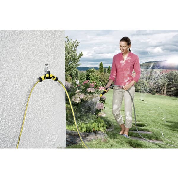 Kärcher Home & Garden 2.645-199.0 Plast 2-vägsventil Snabbkoppling, 3/4 inv., 1/2 inv. med reglerventil