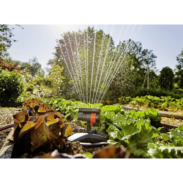 GARDENA 18708-20 GARDENA Viereckregner AquaZoom compact Oscillerande sprinkler 9 - 216 m²