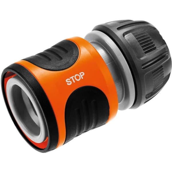GARDENA 18213-50 GARDENA Wasserstop 13 mm (1/2) – 15 mm (5/8) Plast Slangkoppling 13 mm Ø, Snabbkoppling Vattenstopp