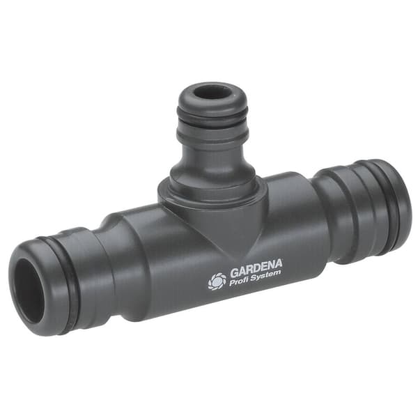 GARDENA 02835-20 Plast T-koppling Snabbkoppling Pro-system, Snabbkoppling