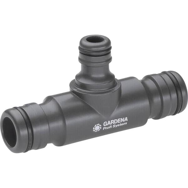 GARDENA 02835-20 Plast T-koppling Snabbkoppling Pro-system, Snabbkoppling
