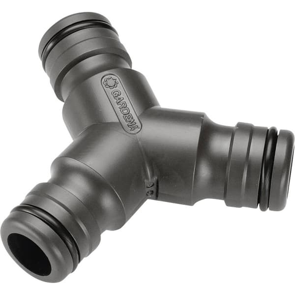 GARDENA 02833-20 Plast Y-koppling Snabbkoppling Pro-system