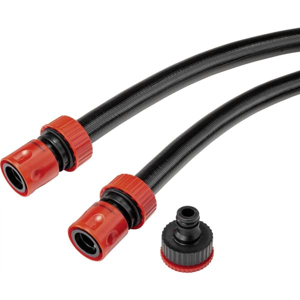TOOLCRAFT TO-6897060 19 mm 3/4-tums 1 st Svart Trädgårdsslang 50 m
