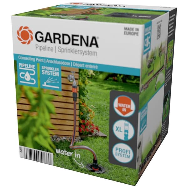 GARDENA 08262-20 Sprinklersystem Anslutningspunkt Snabbkoppling