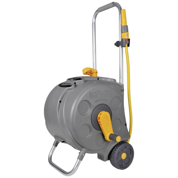 Hozelock 2416R0000 Slangvagn 30 m 1/2 tum 1 st Grå, Gul