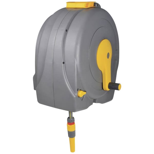 Hozelock Fast Reel 2496R0000 40 m 1/2 tum 1 st Grå, Gul Slangupprullare