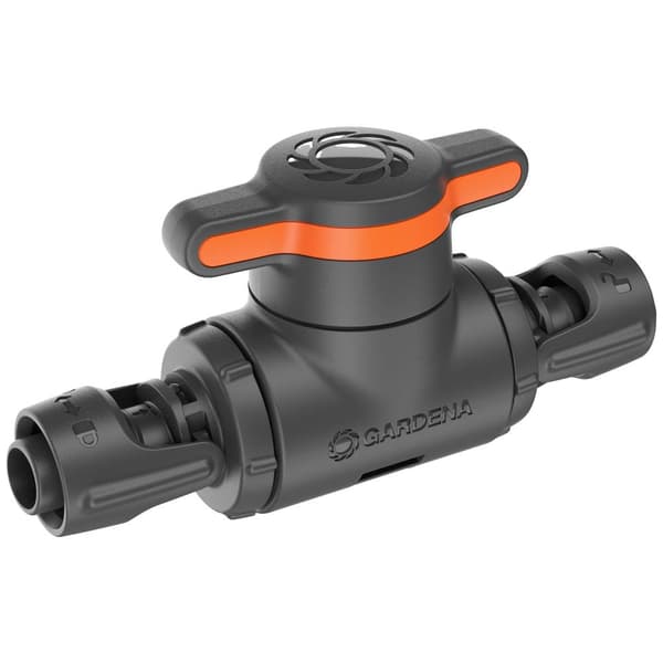GARDENA 13207-20 Micro-Drip-System Reglerings-/avstängningsventil 13 mm Ø