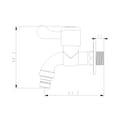 Miniatyrbillede 2 af 2: Indsugningsventil med WEZER EKO22-11 adapter