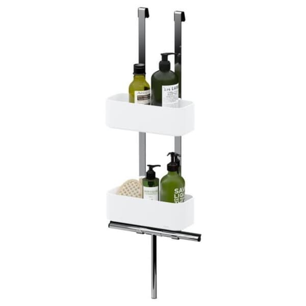 Tiger 2-Store Shower Caddy Dusjkurv Hvit matt