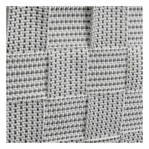 Ask med fack Textil (27 x 10 x 32 cm) - Grå