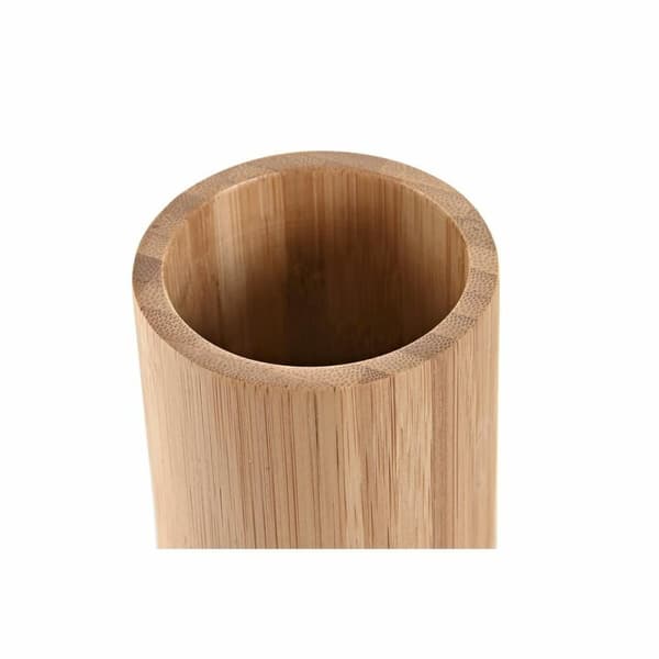 Tandborsthållare DKD Home Decor Bambu 7 x 7 x 11 cm