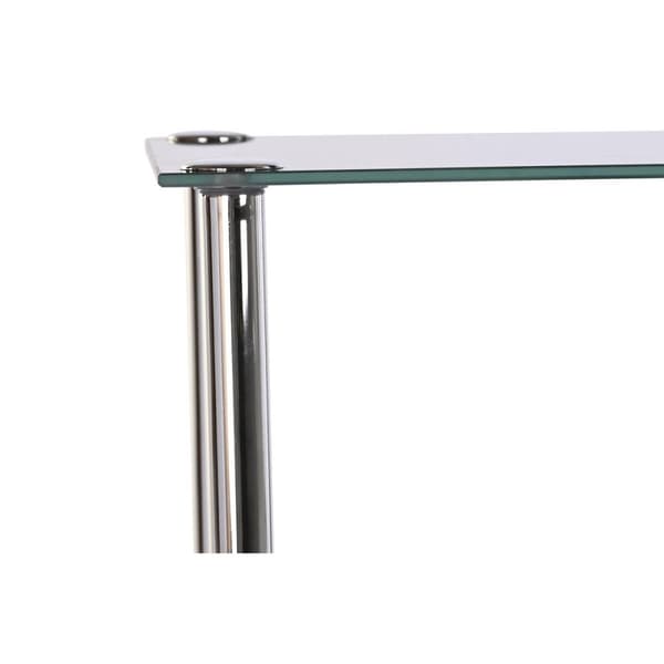 Badrumshyllor DKD Home Decor Glas Stål (40 x 30 x 105 cm)